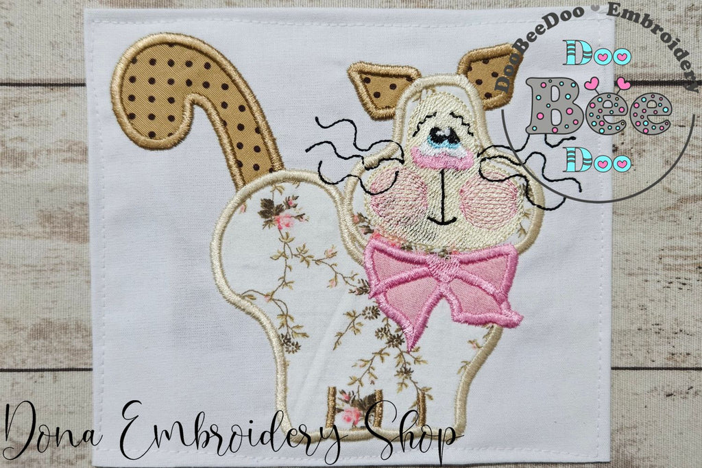 Country Cat - Applique