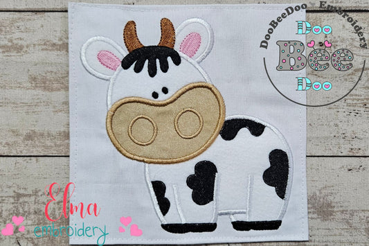 Little Farm Cow - Applique