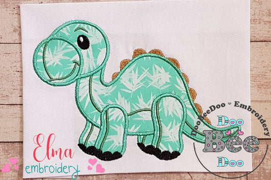 Cute Dinosaur Boy - Applique