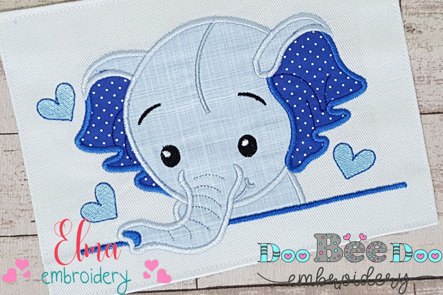 Elephant Boy - Applique