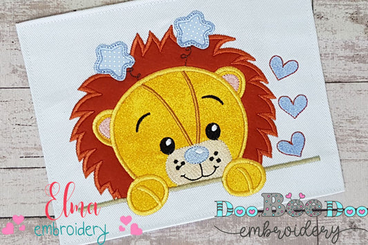 Baby Lion Boy - Applique Embroidery
