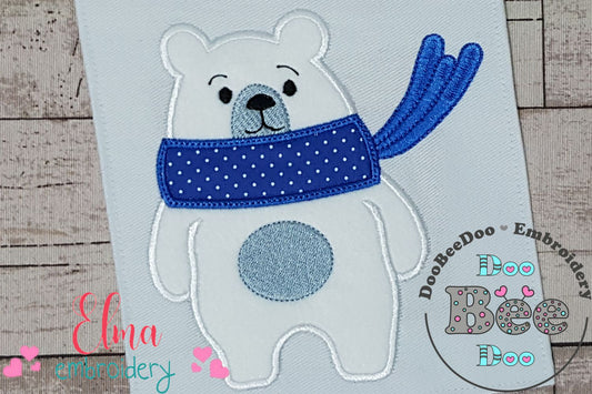 Polar Bear Boy - Applique