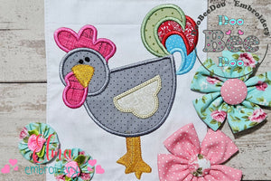 Little Farm Rooster - Applique