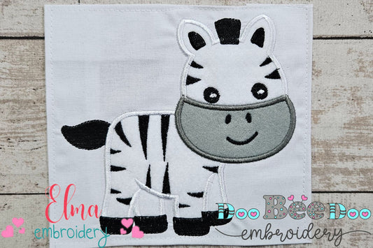 Cute Zebra Boy - Aplique