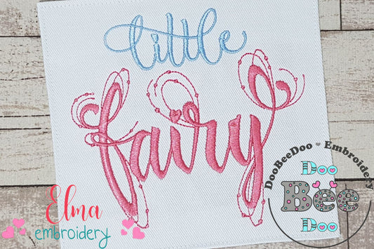 Little Fairy - Fill Stitch