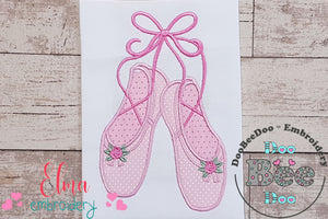 Ballerina Shoes - Applique