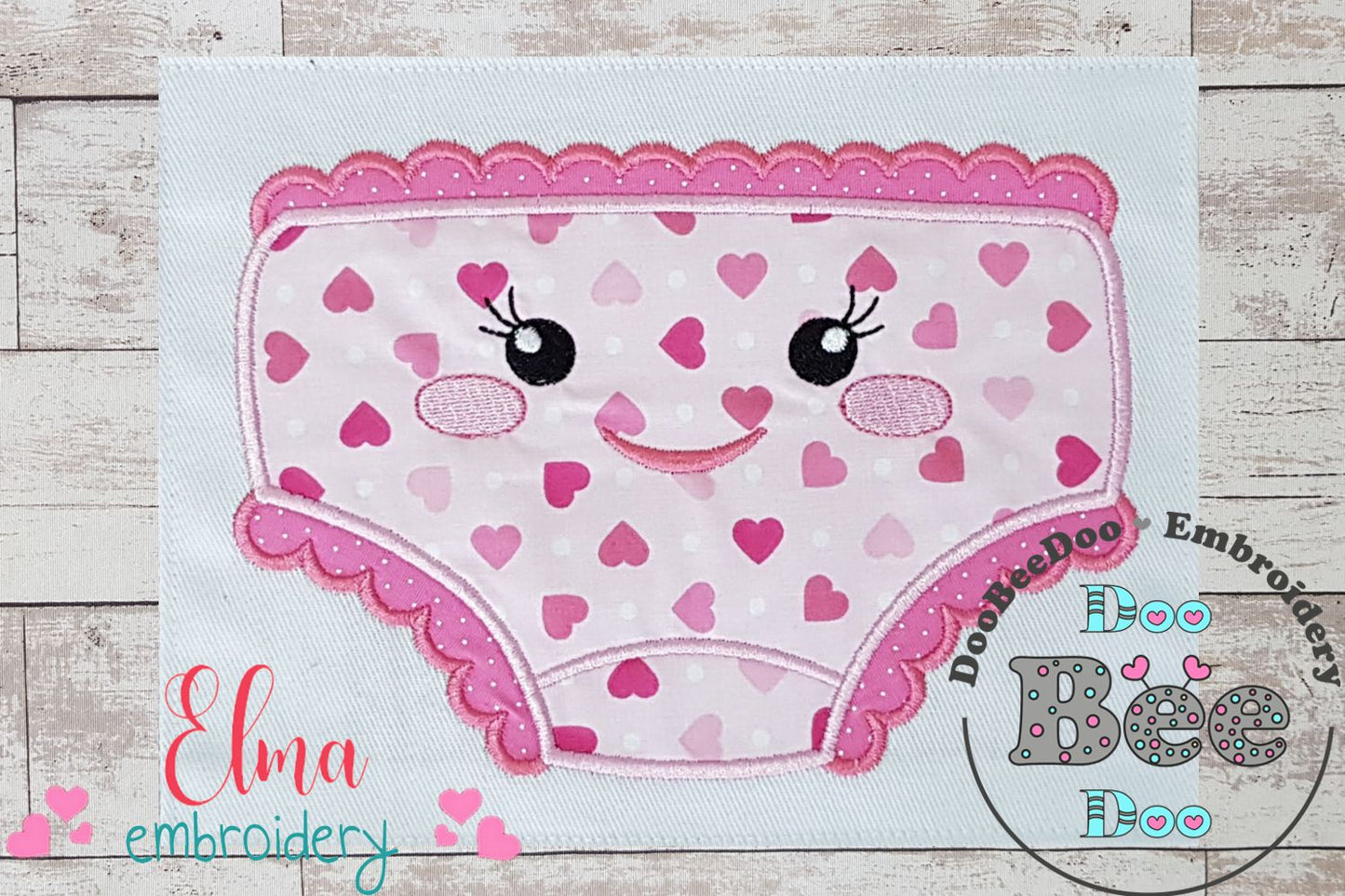 Baby Girl Pantie - Applique