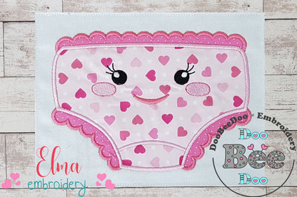 Baby Girl Pantie - Applique