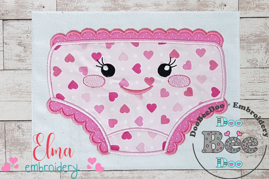 Baby Girl Pantie - Applique
