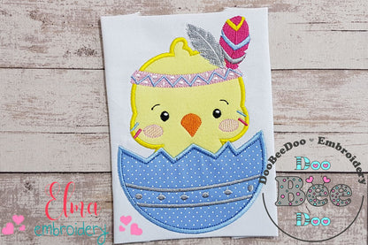 Indian Boho chick - Applique