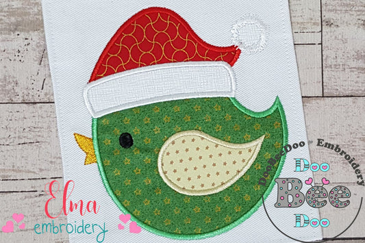 Christmas Bird - Applique