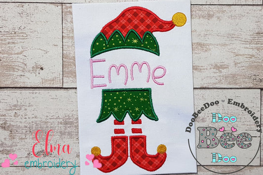 Split Elf Girl - Applique