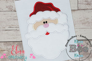 Santa Claus - Applique - Machine Embroidery Design