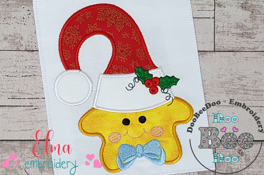 Christmas Star Boy - Applique