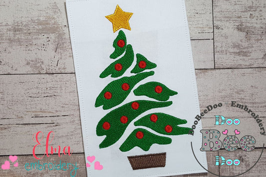 Christmas Tree - Fill Stitch