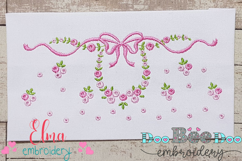 Lace and Little Flowers - Fill Stitch