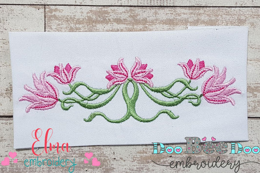 Bunch of Flowers - Fill Stitch - Machine Embroidery Design