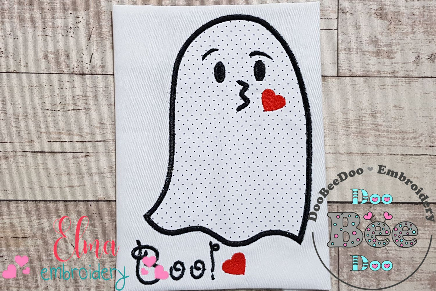 Halloween Ghost Boo - Applique