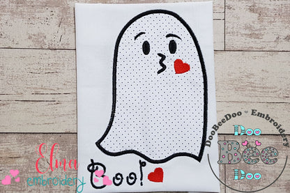 Halloween Ghost Boo - Applique