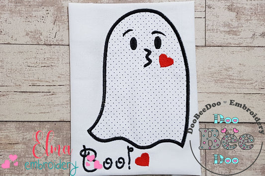 Halloween Ghost Boo - Applique
