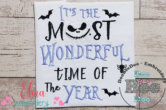 It's The Most Wonderful Time Of The Year - Fill Stitch