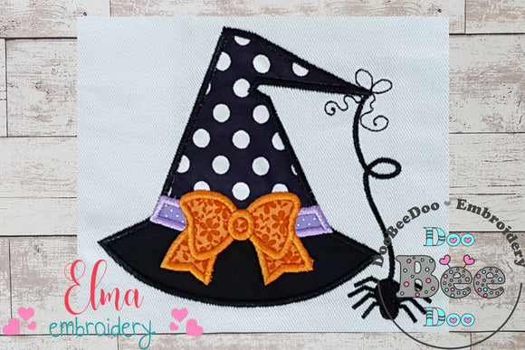 Witch Hat - Applique Embroidery