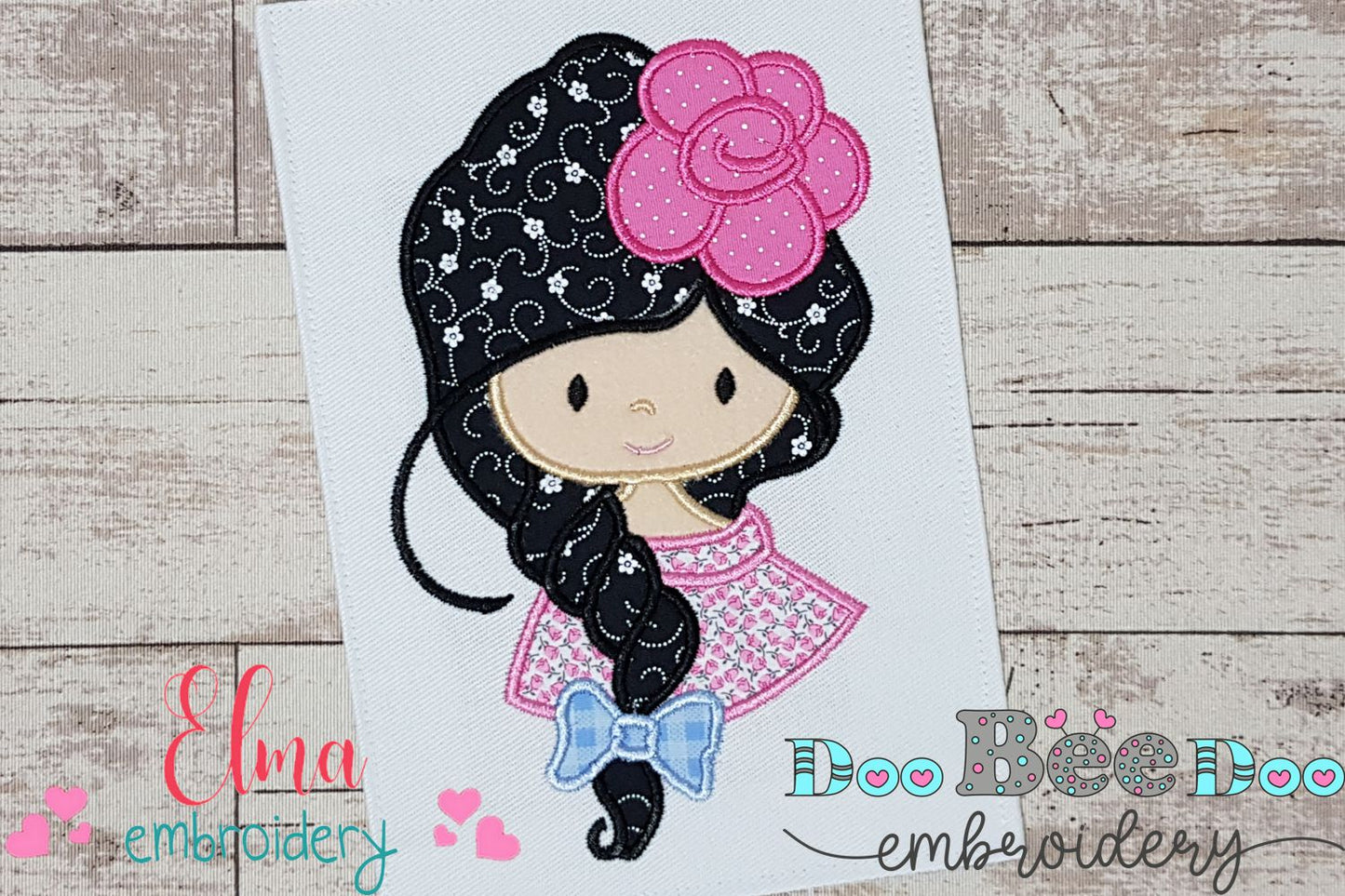 Cute Girl - Applique
