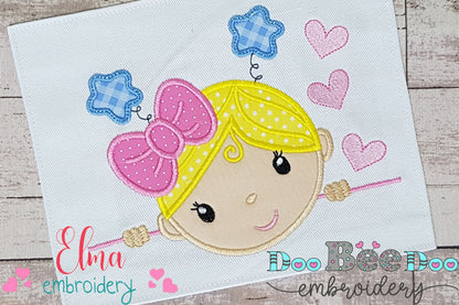 Cute Girl - Applique