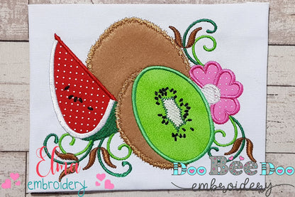 Kiwi and Watermelon - Applique