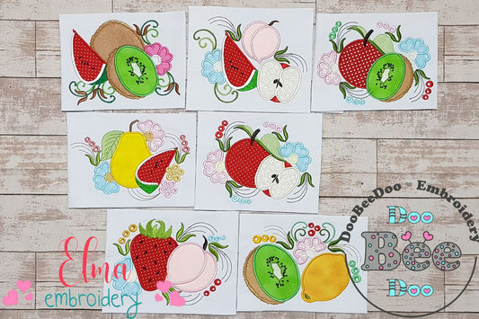 Fruits Collection - Applique - Set of 7 designs