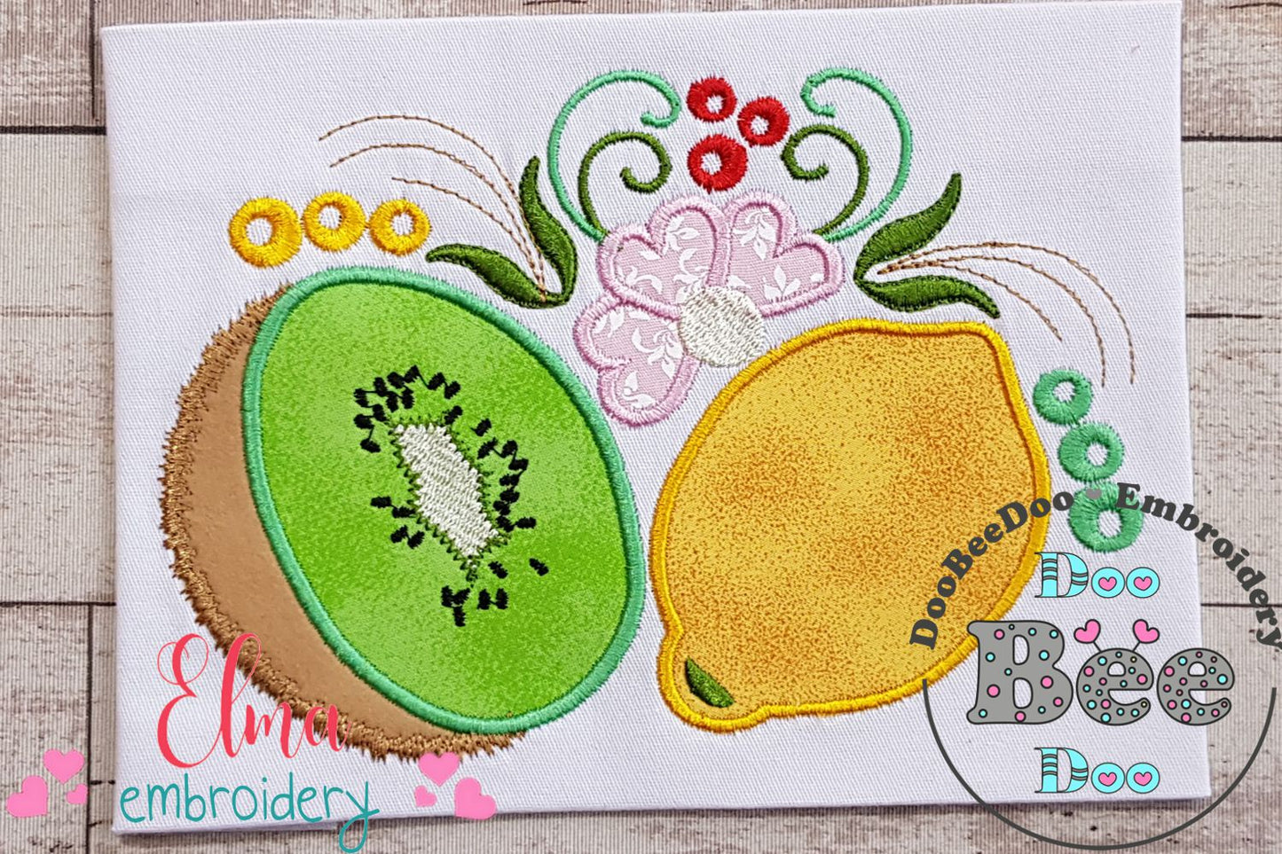Lemon and Kiwi - Applique