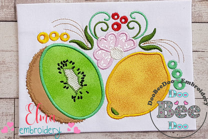 Lemon and Kiwi - Applique