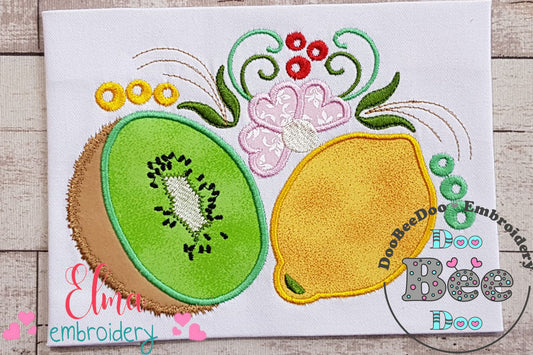 Lemon and Kiwi - Applique
