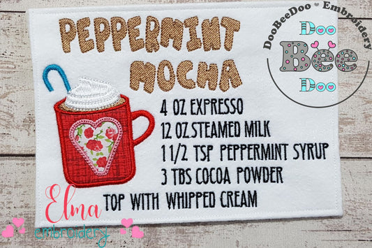 Peppermint Mocha Recipe - Applique