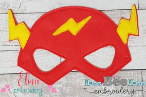 Fast Super Heroe Mask - ITH Project - Machine Embroidery Design