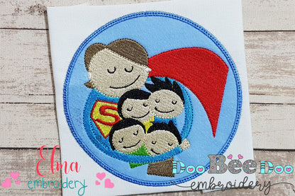 Super Mom Frame - Applique
