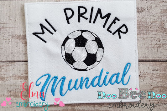 Mi Primer Mundial - Fill Stitch