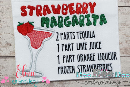 Strawberry Margarita Recipe - Applique