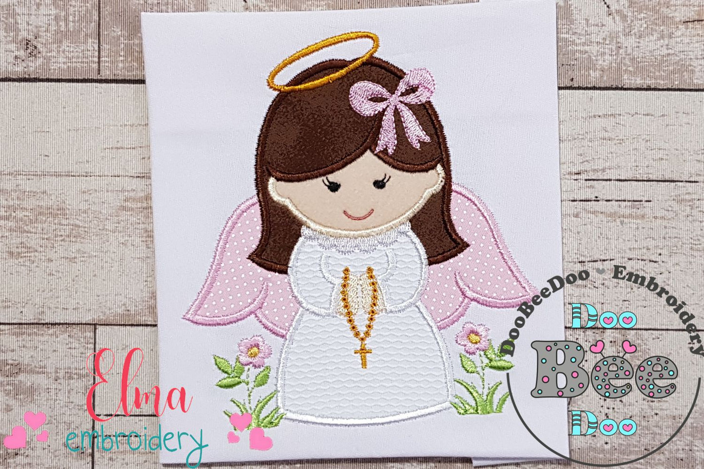 Little Angel Girl - Applique