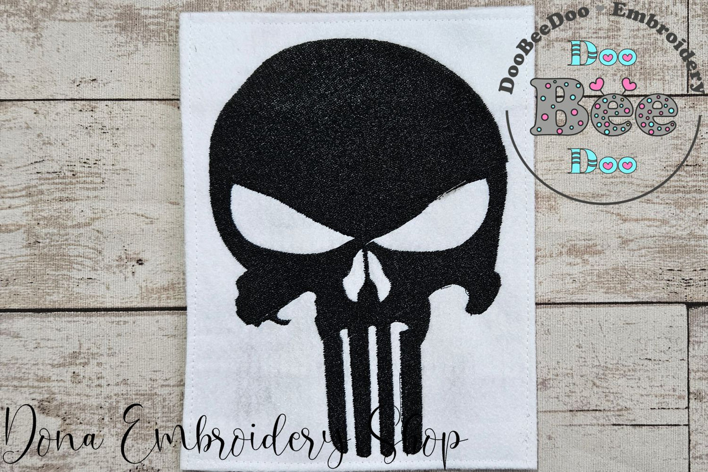 Skull - Fill Stitch
