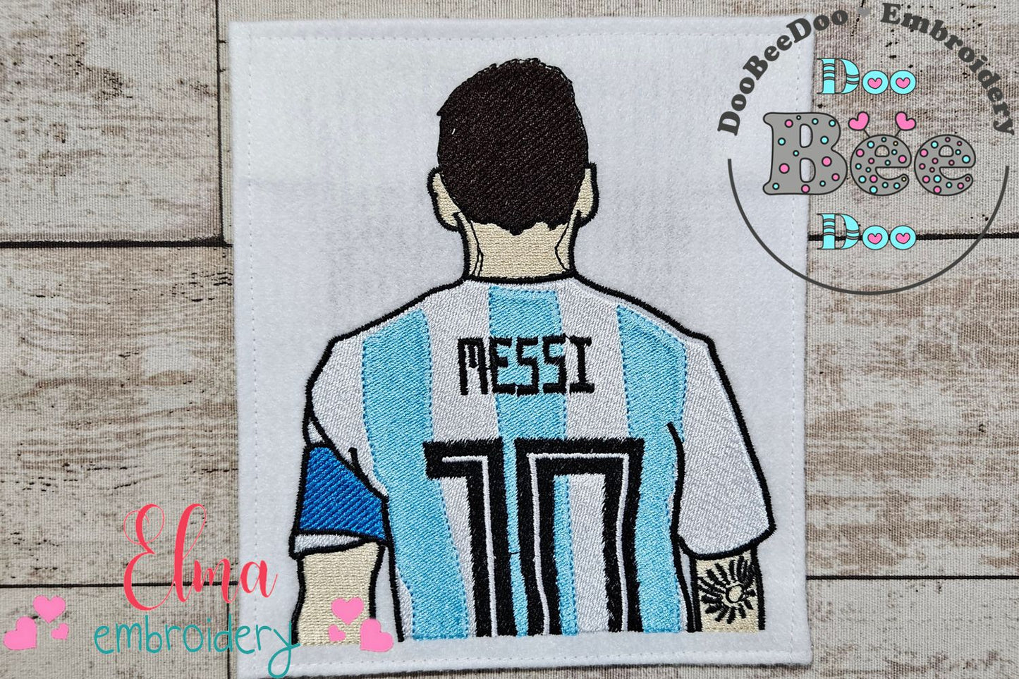 Lionel Messi - Fill Stitch
