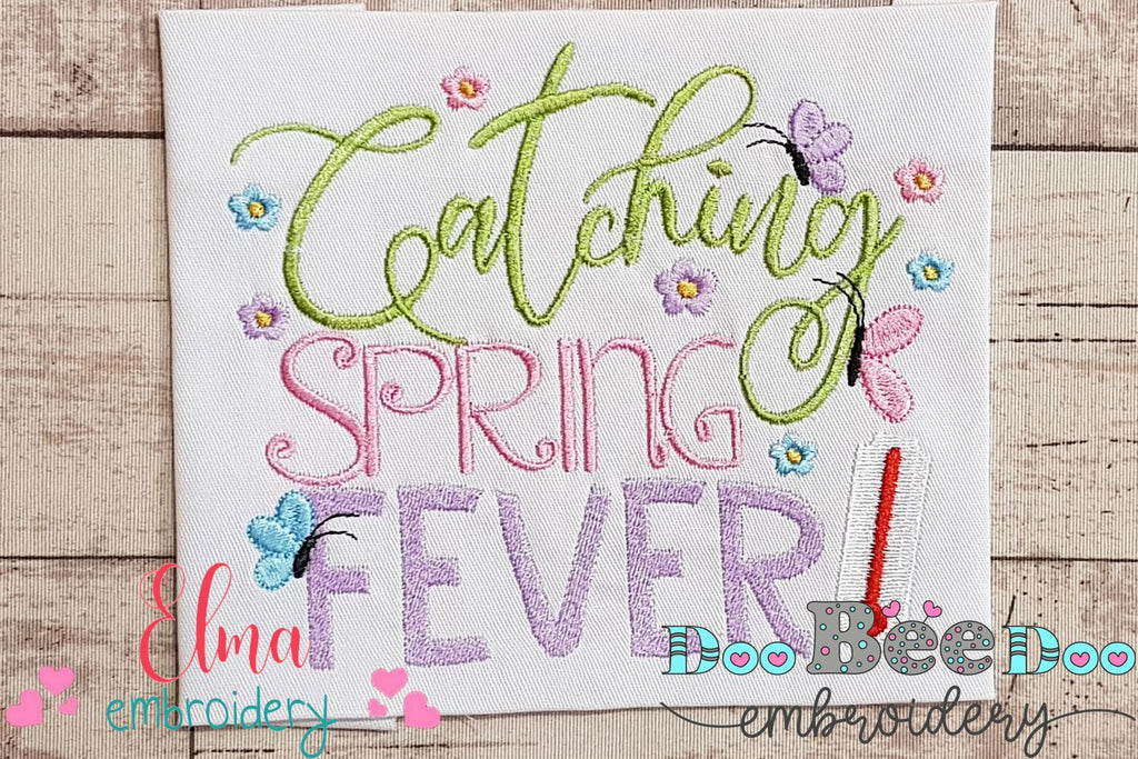 Catching Spring Fever - Fill Stitch