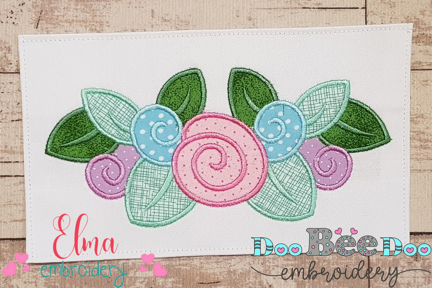 Spring Flowers - Applique