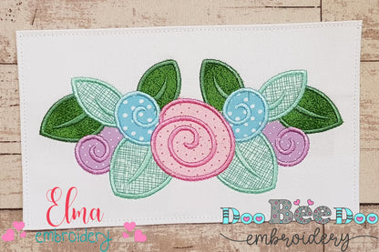 Spring Flowers - Applique