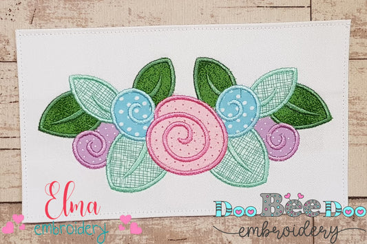 Spring Flowers - Applique