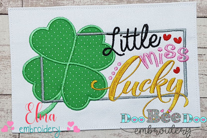 Little Miss Luck - Applique