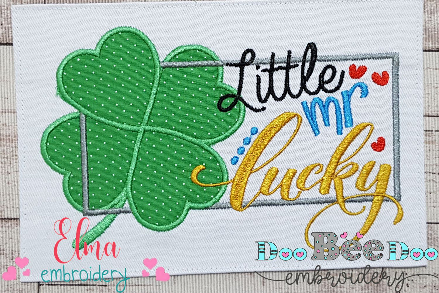 Little Mr Luck - Applique