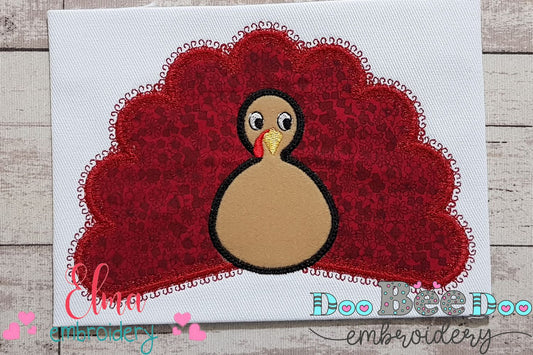 Majestic Turkey - Applique
