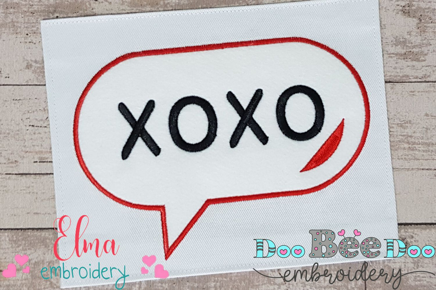 XOXO Notification  - Applique