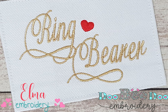 Ring Bearer - Fill Stitch